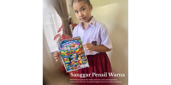 SANGGAR PENSIL WARNA